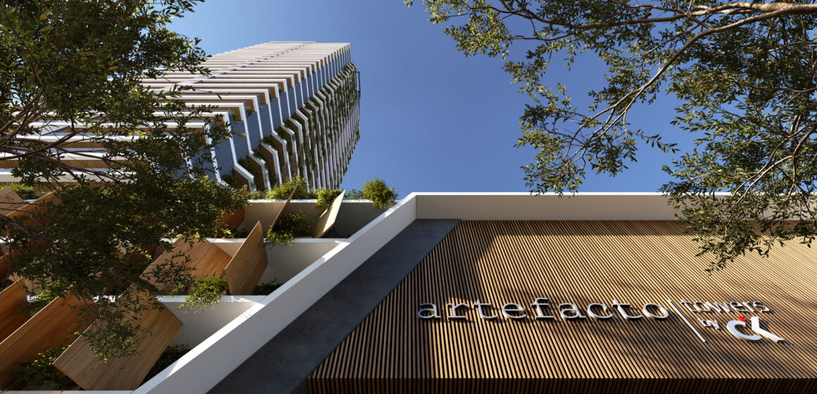 Empreendimento assinado pela Artefacto trará DNA “feito à mão” em fachada com elementos amadeirados