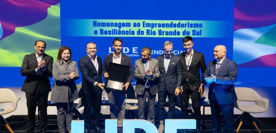 LIDE SC debate desenvolvimento sustentável com governador Eduardo Leite