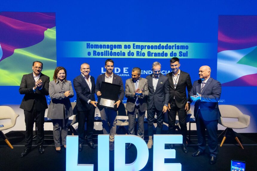 LIDE SC debate desenvolvimento sustentável com governador Eduardo Leite