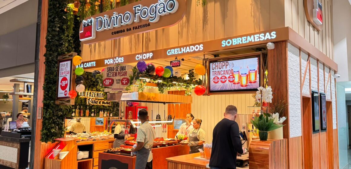 Divino Fogão inaugura restaurante no Norte Shopping nesta terça-feira