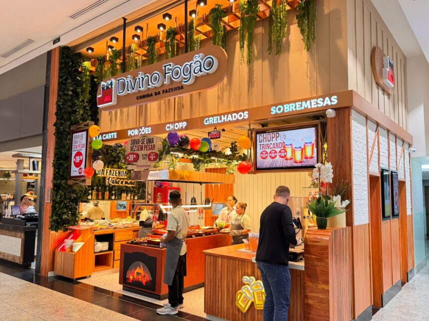 Divino Fogão inaugura restaurante no Norte Shopping nesta terça-feira