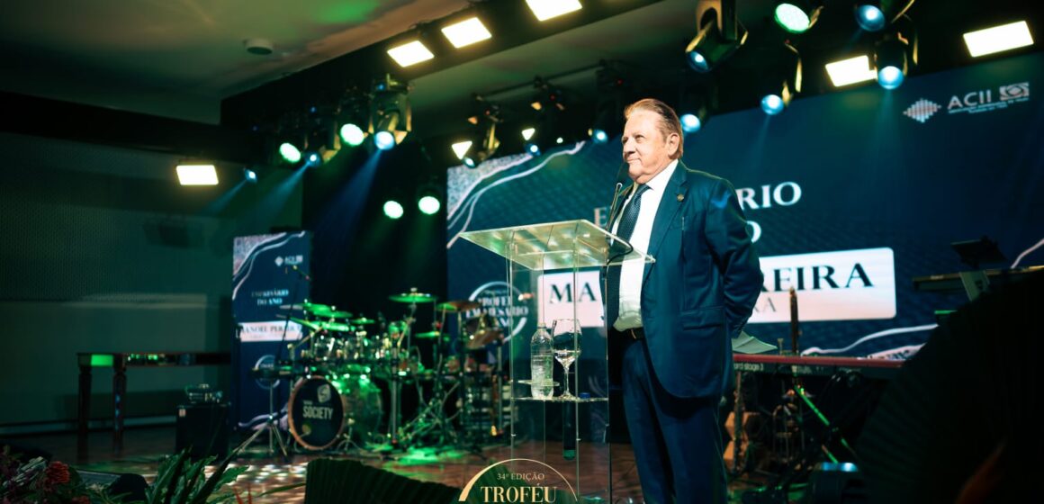 Vice-presidente de patrimônio e expansão do Grupo Pereira é homenageado como Empresário do Ano