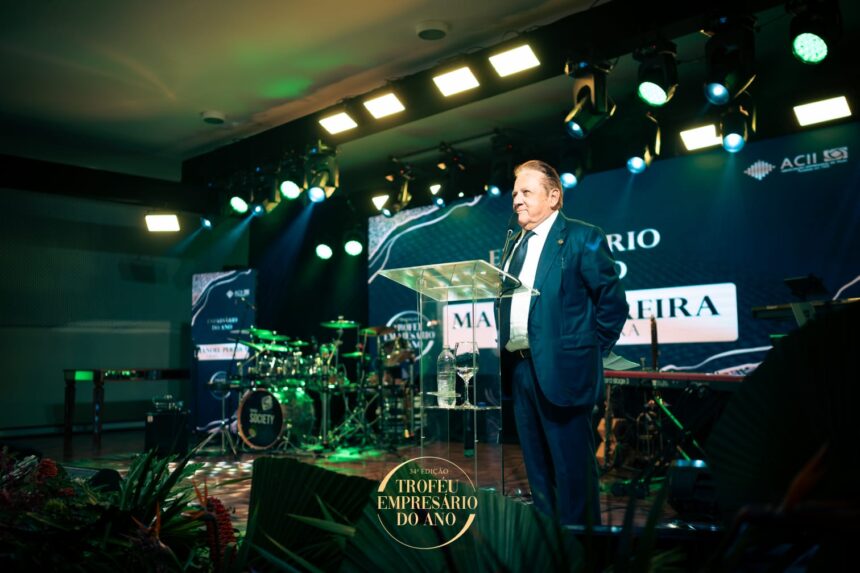 Vice-presidente de patrimônio e expansão do Grupo Pereira é homenageado como Empresário do Ano