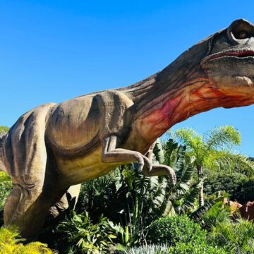 Conheça espécies do novo filme “Jurassic Park” no Aventura Jurássica, em Balneário Camboriú