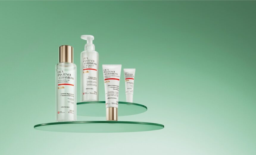 Boticário apresenta nova linha Botik Cica Pantenol + Ceramidas