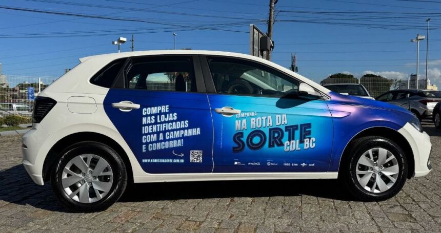 Consumidores de mais de 300 empresas de BC concorrem a um caro zero quilômetro até o final de agosto