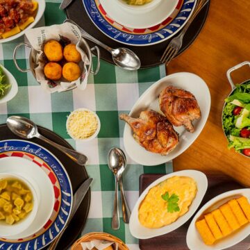 Dia dos Pais com mesa farta e clima familiar no Galeto Mamma Mia