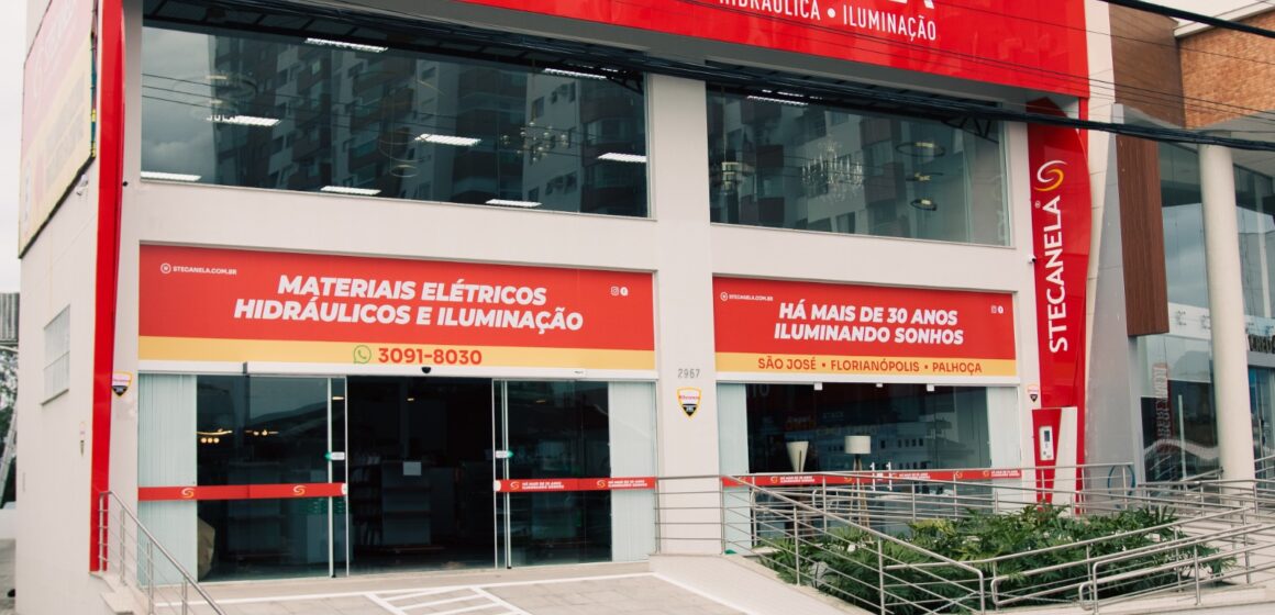 Stecanela Materiais Elétricos abre nova unidade na Grande Florianópolis