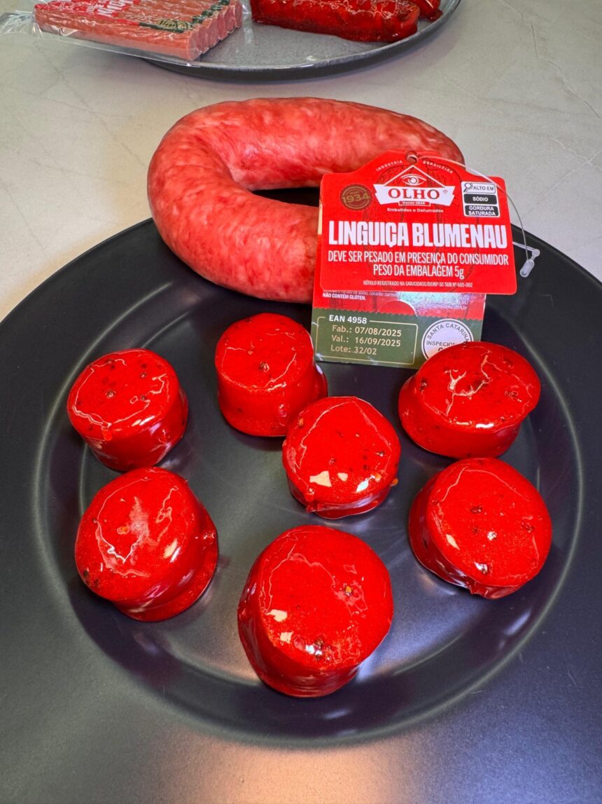 Linguiça Blumenau do amor: trend e tradição misturadas