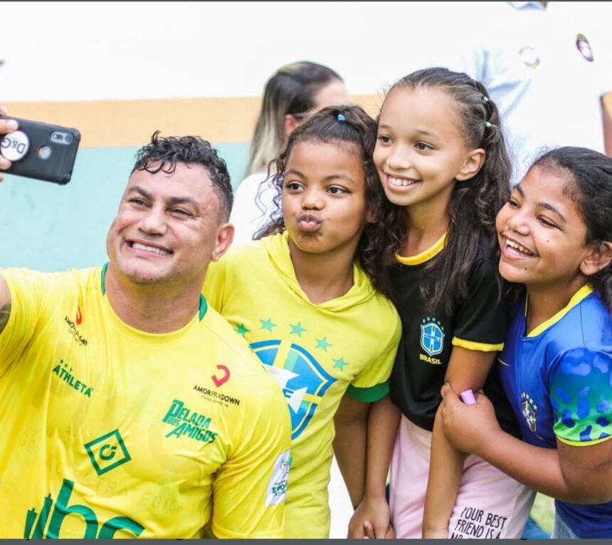 Romário e Popó se enfrentam em jogo beneficente em Itapema