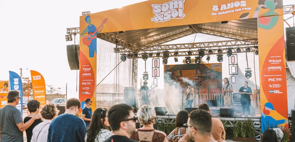 Blumenau recebe o projeto Som&Sol pela primeira vez no domingo