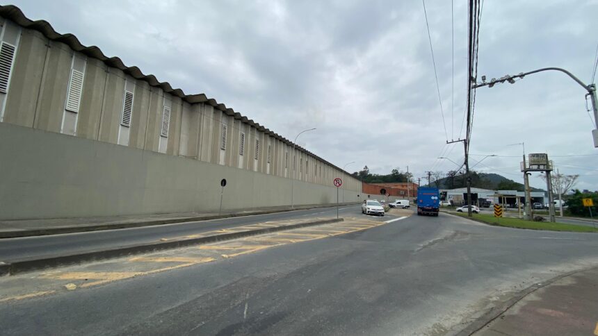 Muro histórico da Teka será transformado em obra de arte