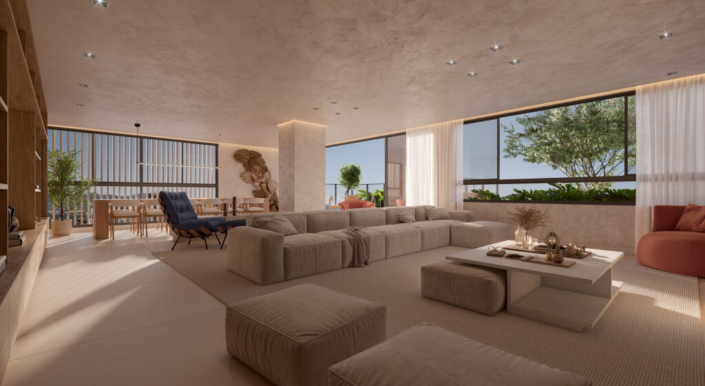 Construtora brasileira inova ao trazer fachada interativa e inteligente para novo empreendimento no litoral