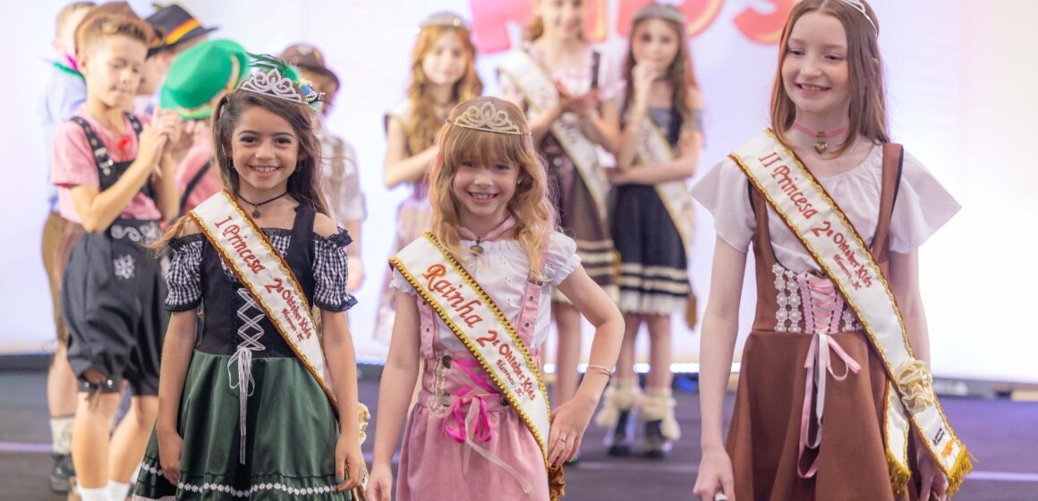 Abertas as inscrições para o Concurso de Realeza Mirim da Oktober Kids