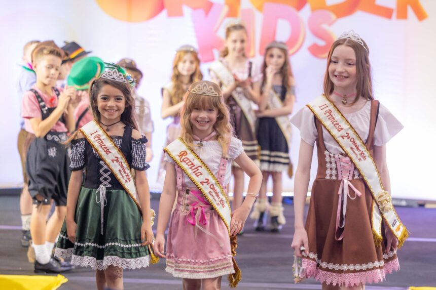 Abertas as inscrições para o Concurso de Realeza Mirim da Oktober Kids