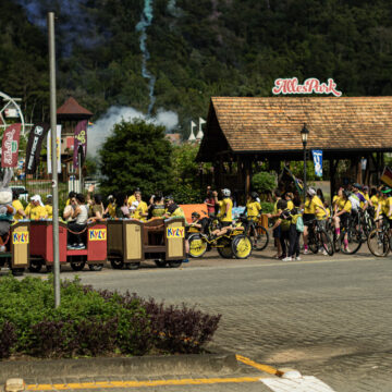 Passeio ciclístico abre a programação de outubro do Alles Park