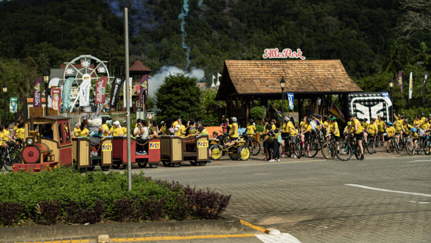 Passeio ciclístico abre a programação de outubro do Alles Park