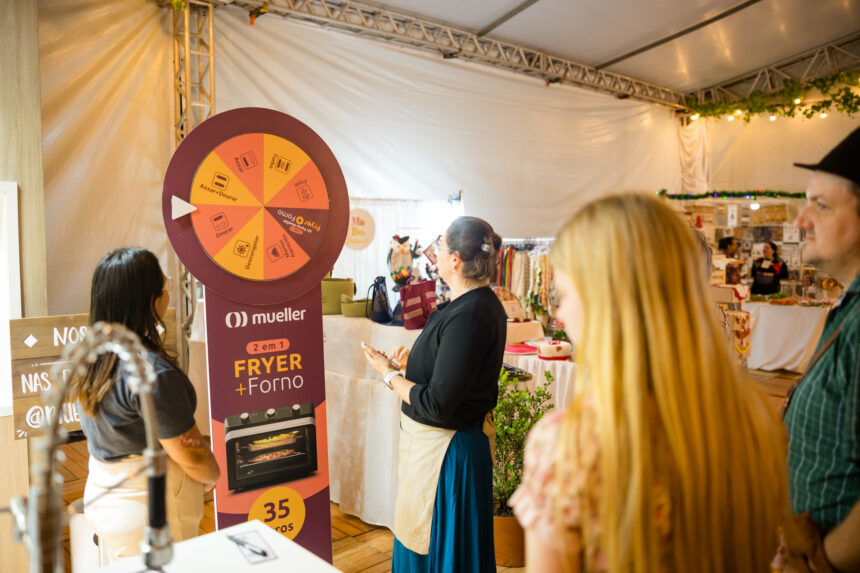 Mueller Eletrodomésticos participa da Festa do Imigrante com diversas ações destinadas ao público