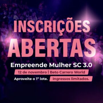 Empreende Mulher SC 3.0 acontece em novembro