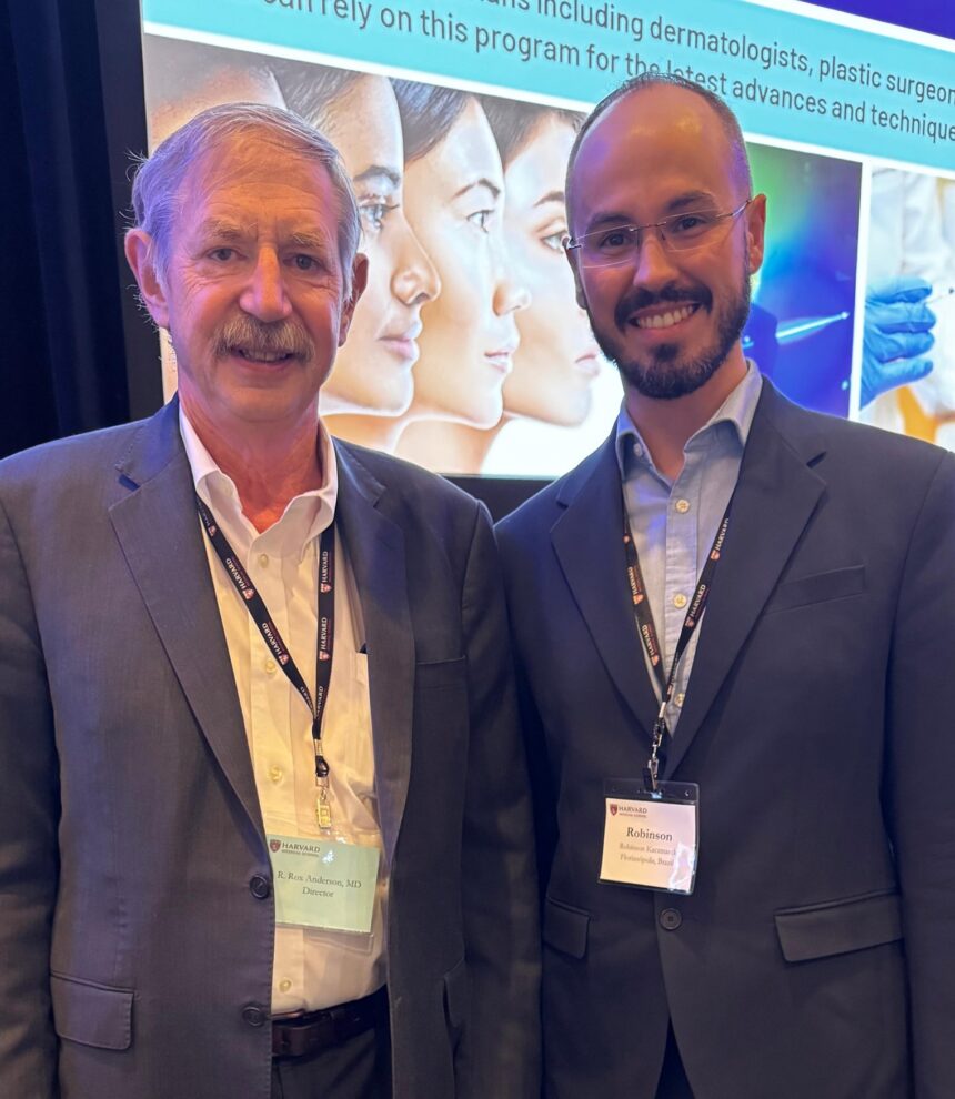 Médico de Florianópolis participa de conferência em Harvard sobre terapias a laser