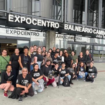 Alunos do IFSC realizam visita técnica ao Expocentro Balneário Camboriú Júlio Tedesco