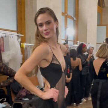 Modelo catarinense é destaque na Paris Fashion Week