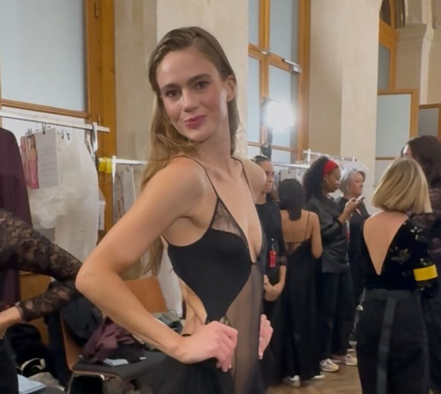 Modelo catarinense é destaque na Paris Fashion Week