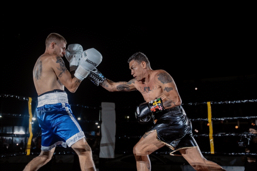 Popó volta aos ringues e coloca público de pé em Balneário Camboriú