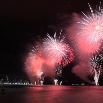 Réveillon de Balneário Camboriú será com alto movimento e show de fogos de 15 minutos na Praia Central