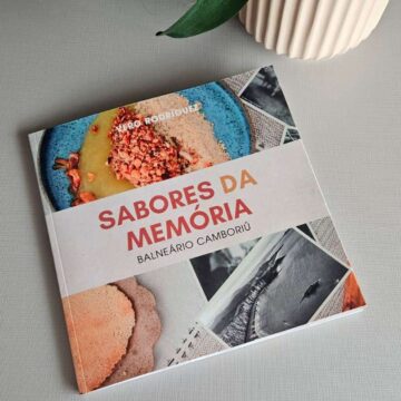 Livro “Sabores da Memória” é lançado na Univali e pode ser baixado na versão digital
