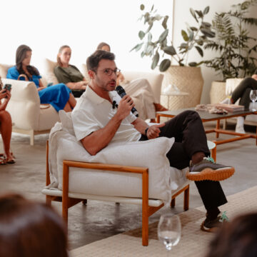 Design, afeto e baianidade: Nildo José encanta convidados em talk na Studio Ambientes