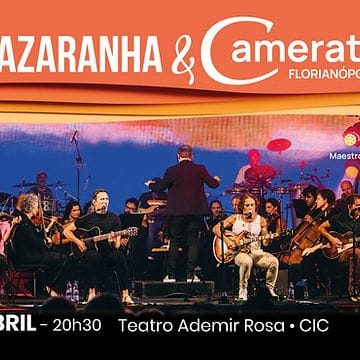 Freguesia Bar oferece coquetel exclusivo para convidados no lançamento do espetáculo Dazaranha e Camerata Florianópolis