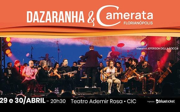 Freguesia Bar oferece coquetel exclusivo para convidados no lançamento do espetáculo Dazaranha e Camerata Florianópolis